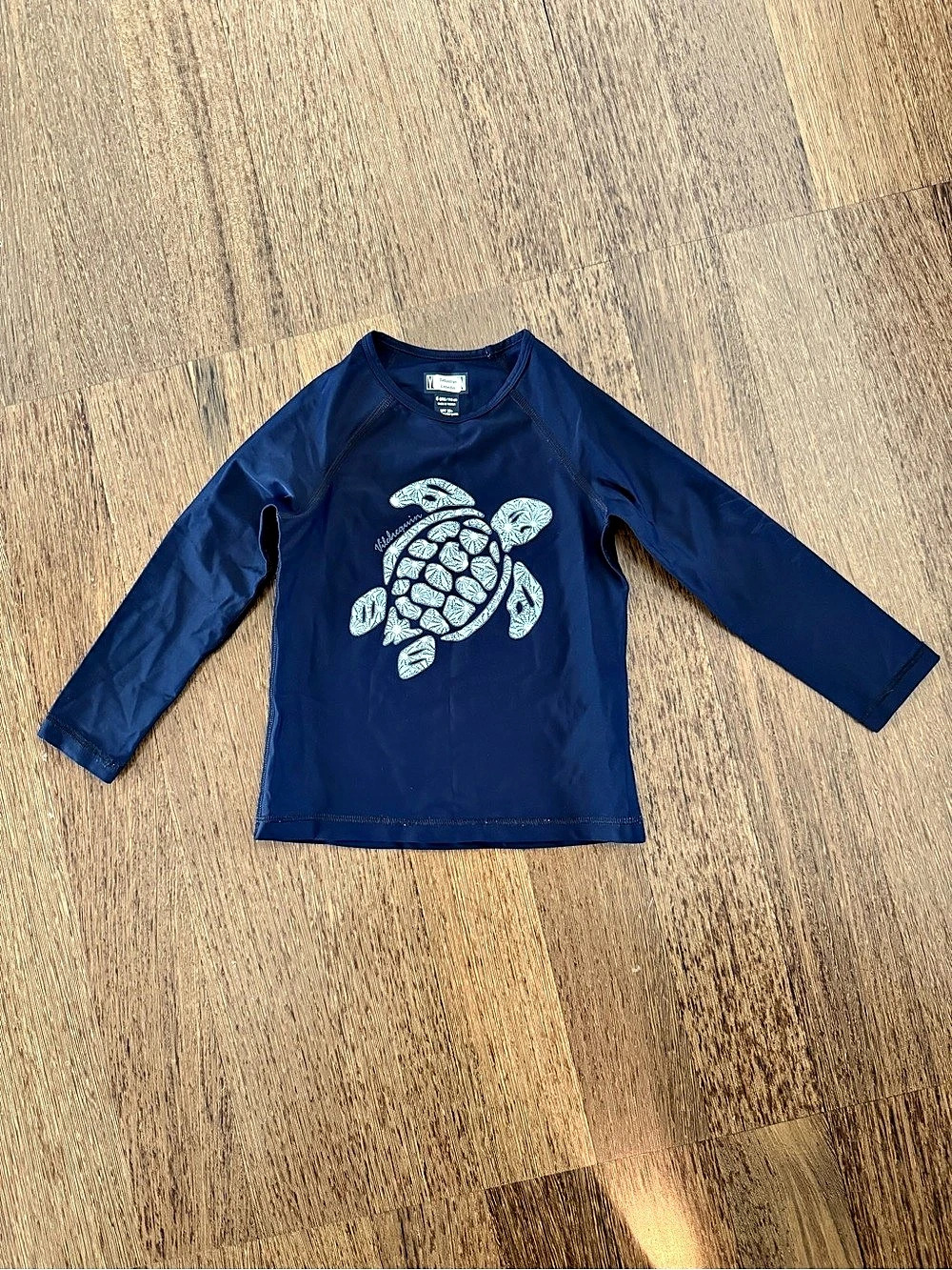 Vilebrequin Glassy Rashguard Kids Long Sleeve Shirt Blue
